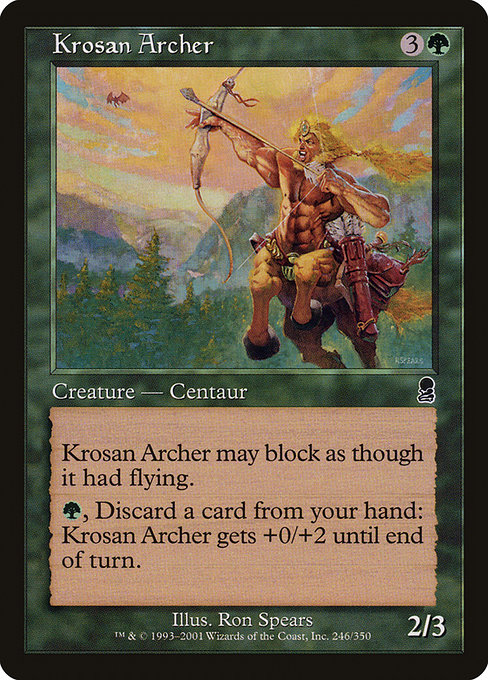 Archer krosian|Krosan Archer