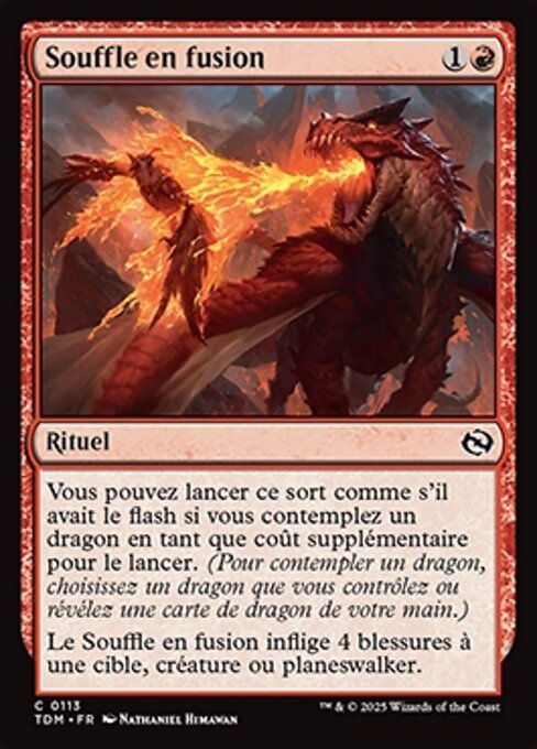 Souffle en fusion