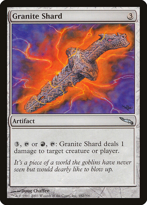 Granite Shard (Mirrodin #182)