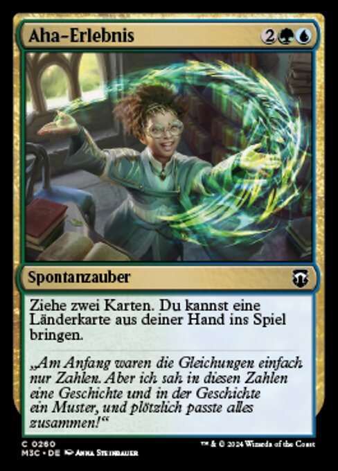 Eureka Moment (Modern Horizons 3 Commander #260)