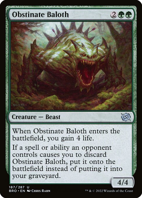 Obstinate Baloth (bro) 187