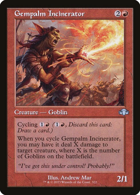 Gempalm Incinerator (Dominaria Remastered #322)