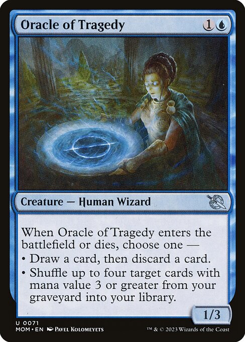 Oracle de tragédie|Oracle of Tragedy