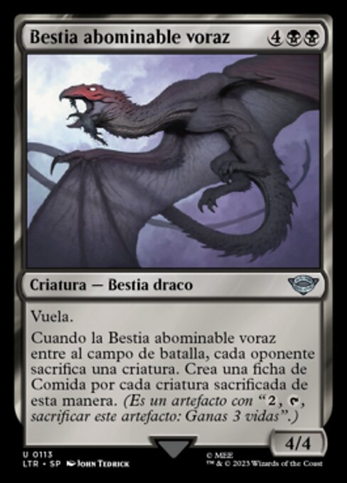 Bestia abominable voraz