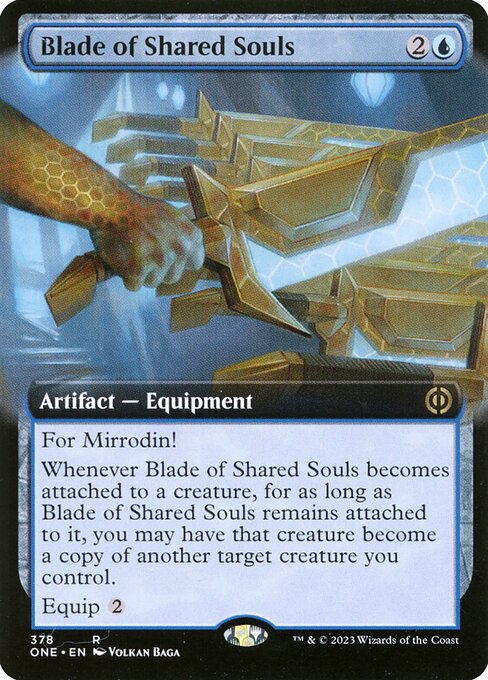 Blade of Shared Souls – Extended Art (Phyrexia: All Will Be One)