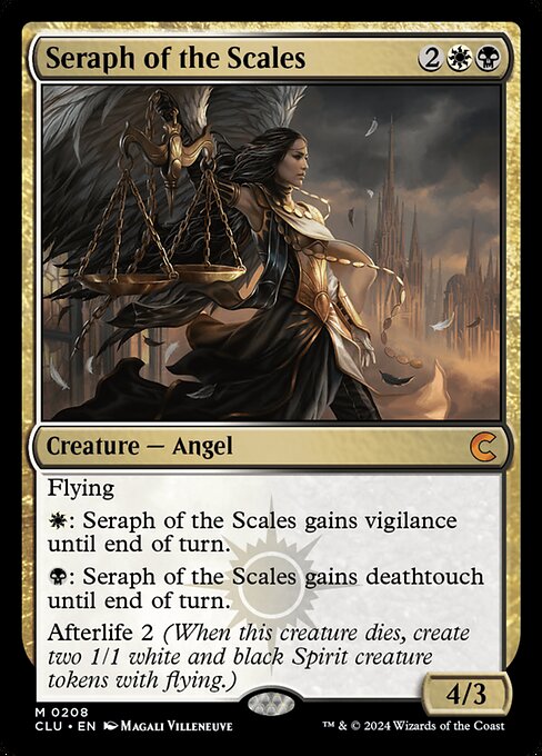 Seraph of the Scales (Ravnica: Clue Edition #208)