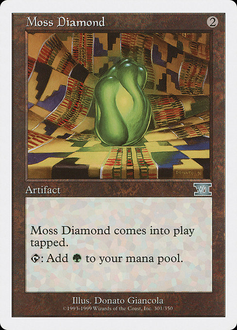 Moss Diamond (Classic Sixth Edition #301)