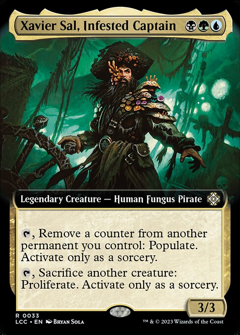Xavier Sal, Infested Captain (The Lost Caverns of Ixalan Commander #33)