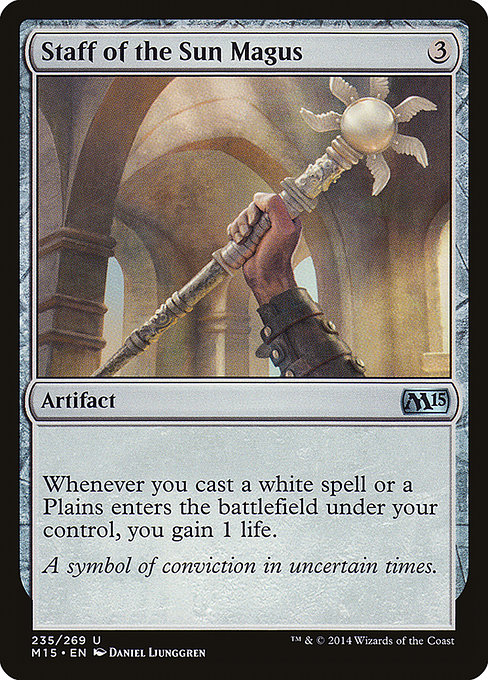 Staff of the Sun Magus (M15)
