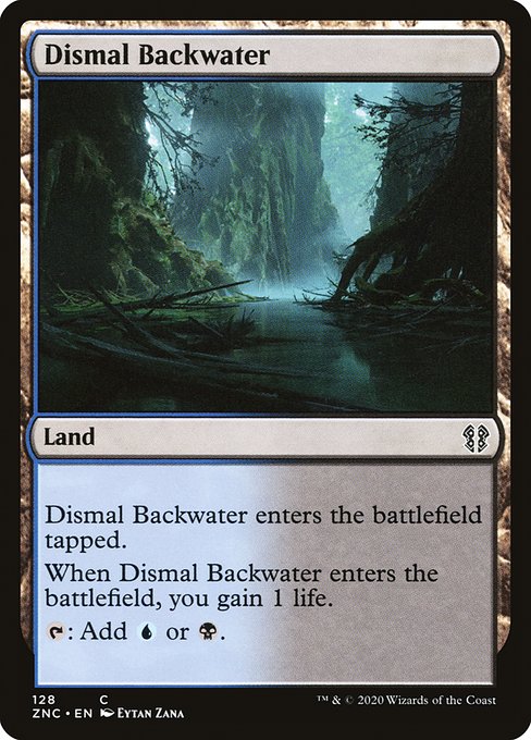 Dismal Backwater (Zendikar Rising Commander #128)