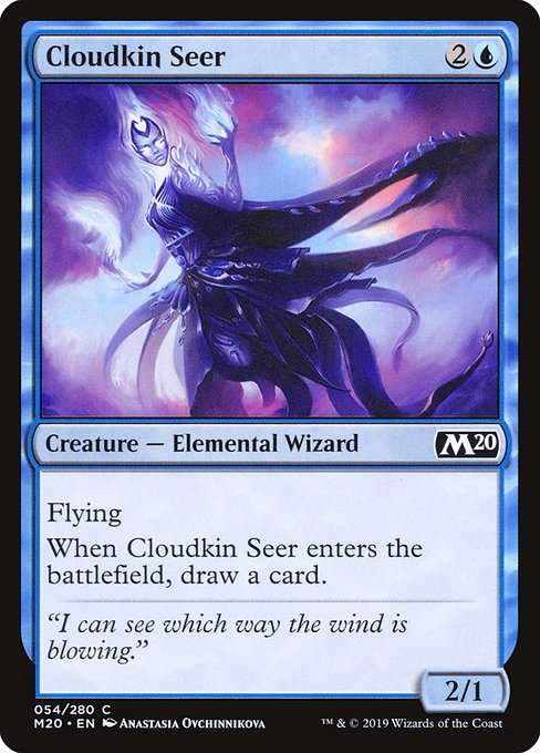 Cloudkin Seer (Core Set 2020 #54)