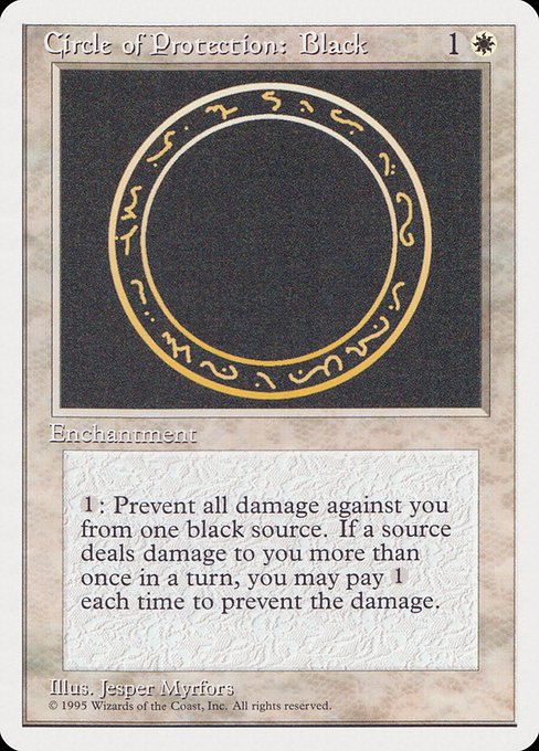 Circle of Protection: Black (Rivals Quick Start Set #2)