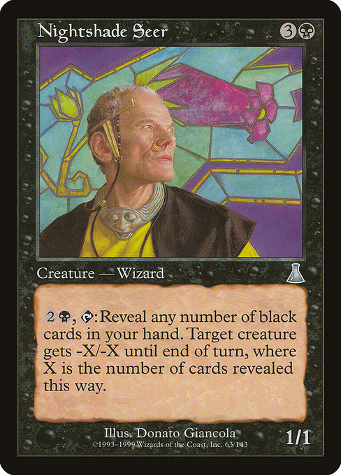 Nightshade Seer (Urza's Destiny #63)