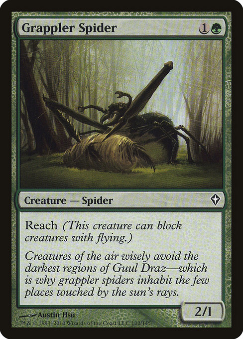 Araignée accrocheuse|Grappler Spider