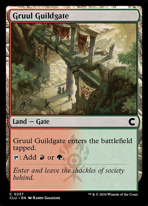 Gruul Guildgate (Ravnica: Clue Edition #237)