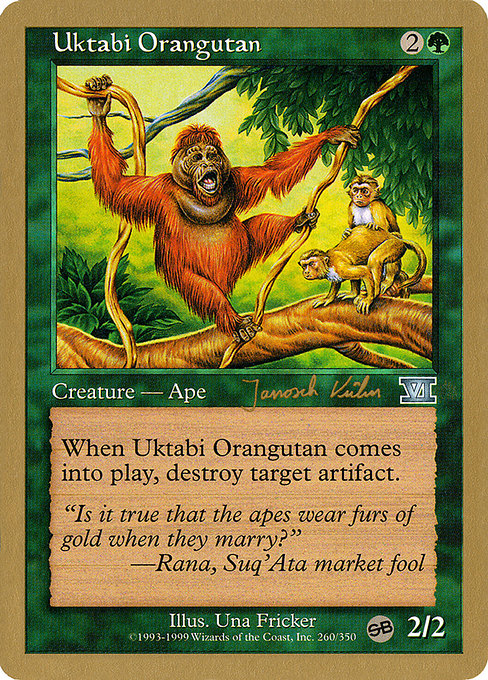Uktabi Orangutan (WC00)