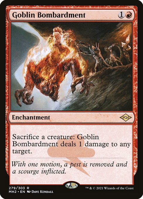 Goblin Bombardment (Modern Horizons 2 #279)