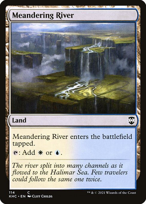 Rivière sinueuse|Meandering River