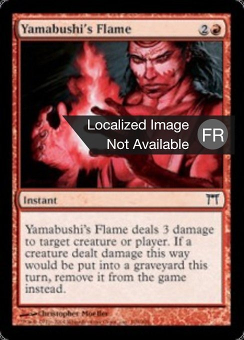 Yamabushi's Flame (Champions of Kamigawa #198)