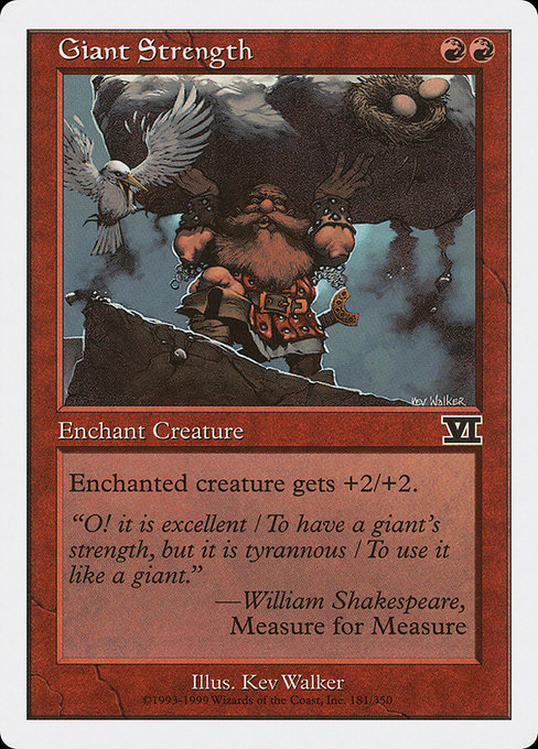 Giant Strength (Classic Sixth Edition #181)