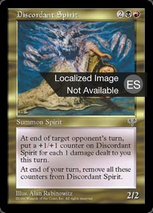 Discordant Spirit (Mirage #261)