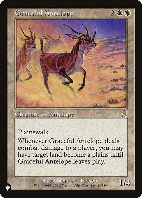 Graceful Antelope (The List #ODY-24)