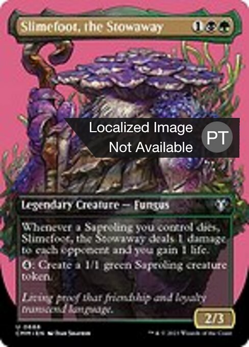 Slimefoot, the Stowaway