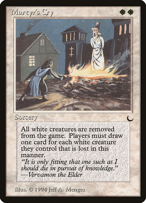 Martyr's Cry card image