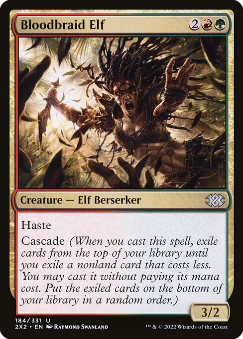 Bloodbraid Elf (Double Masters 2022 #184)