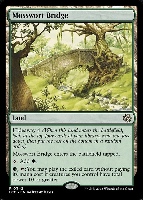 Mosswort Bridge (The Lost Caverns of Ixalan Commander #342)