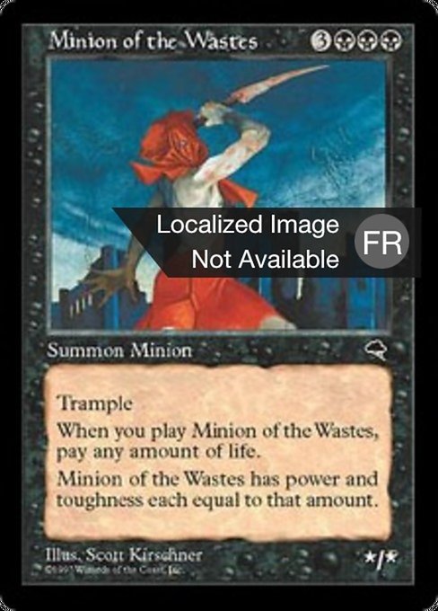 Minion of the Wastes (Tempest #146)