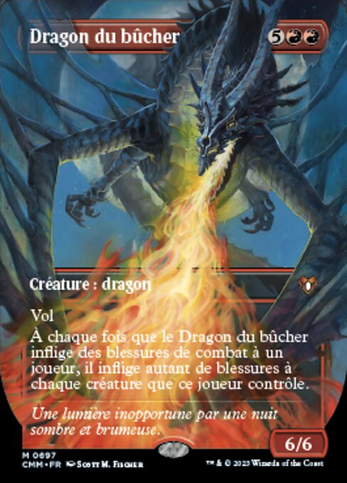 Balefire Dragon (Commander Masters #697)