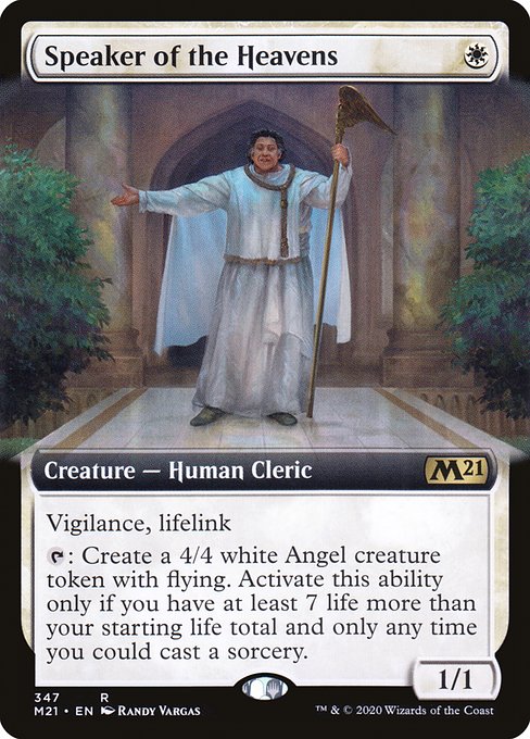 Speaker of the Heavens (Extended Art)