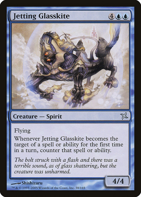 Jetting Glasskite (Betrayers of Kamigawa #38)