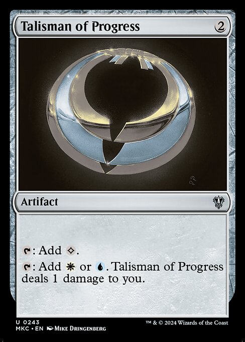 Talisman of Progress (mkc) 243