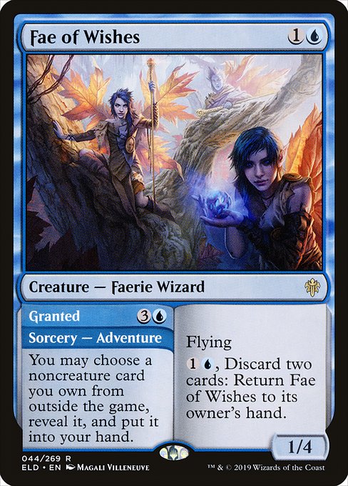 Fae of Wishes // Granted card image