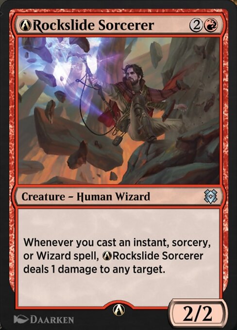 A-Rockslide Sorcerer (Zendikar Rising #A-154)