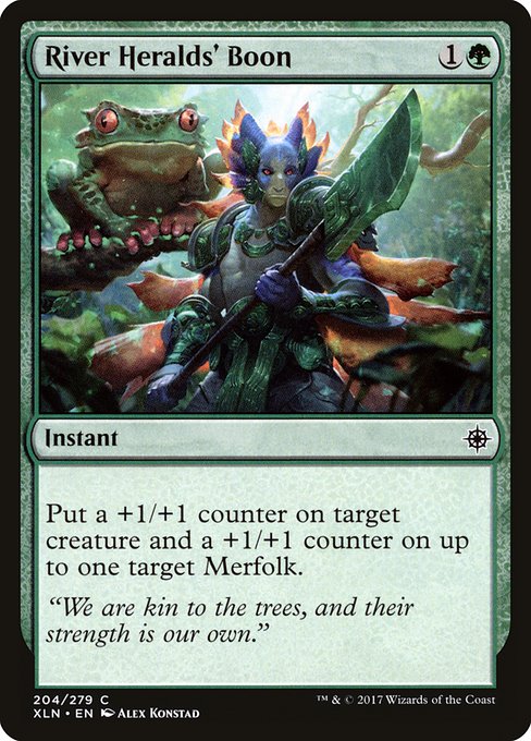 River Heralds' Boon (Ixalan #204)