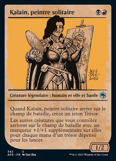 Kalain, Reclusive Painter (Adventures in the Forgotten Realms #342)