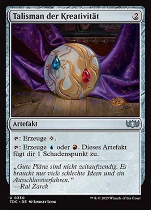 Talisman der Kreativität
