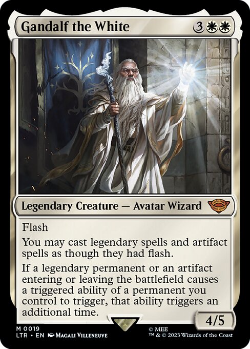 Gandalf the White (ltr) 19 Gandalf the White (ltr) 19