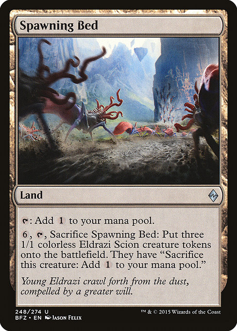 Spawning Bed (Battle for Zendikar #248)