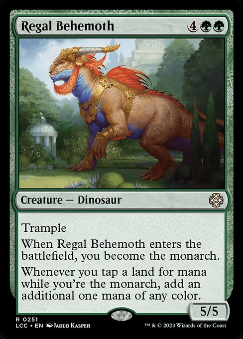 Regal Behemoth (The Lost Caverns of Ixalan Commander #251)