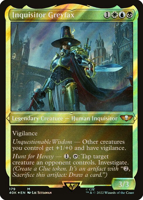 Inquisitor Greyfax card image