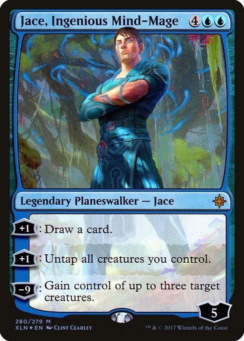 Jace, Ingenious Mind-Mage (Ixalan #280)