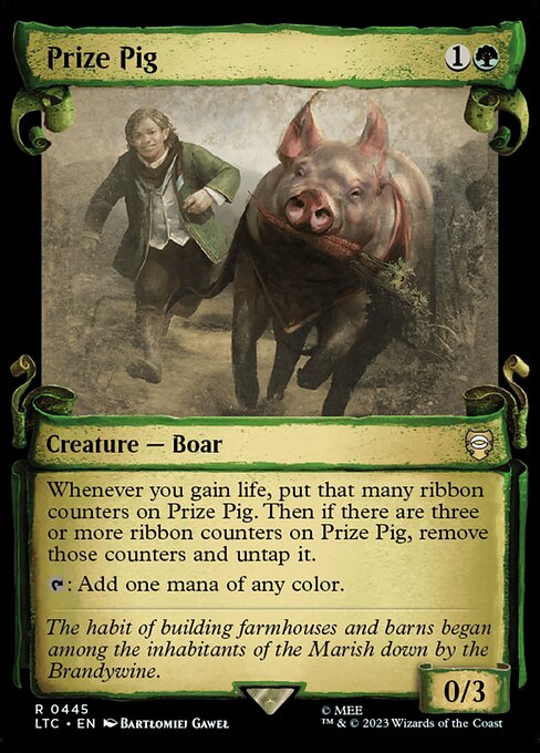 Prize Pig (Tales of Middle-earth Commander #445)