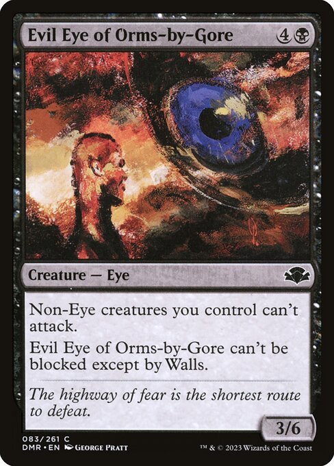 Evil Eye of Orms-by-Gore (Dominaria Remastered #83)