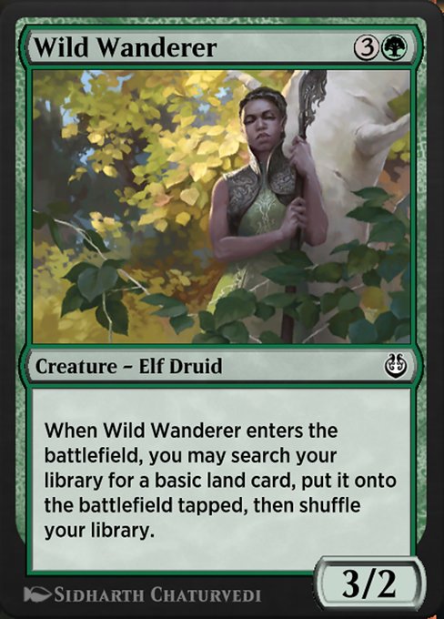 Wild Wanderer (Kaladesh Remastered #186)