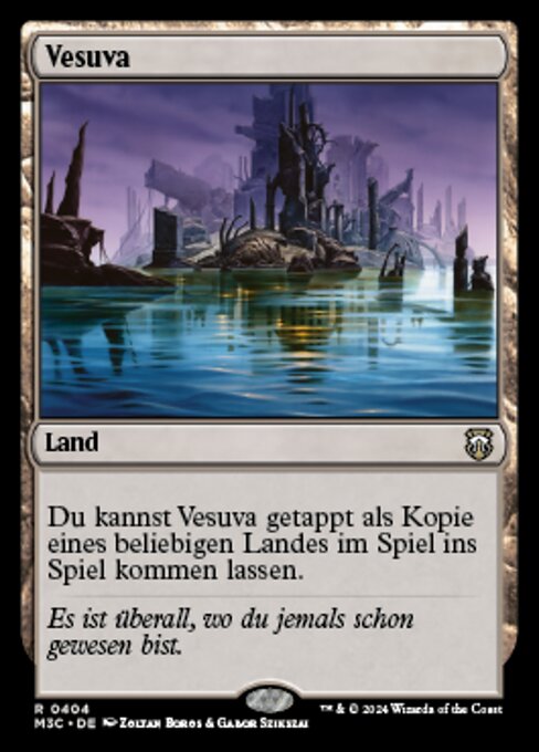 Vesuva (Modern Horizons 3 Commander #404)