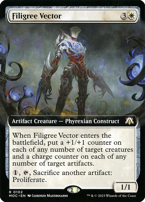Filigree Vector card image